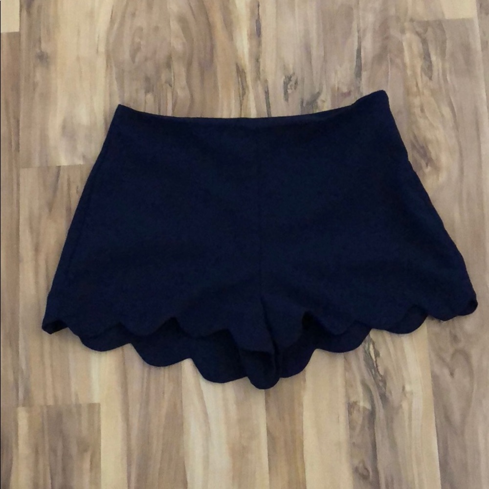 Navy shorts!